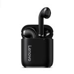 ThinkPlus Bluetooth 5.0 Touch Air Pods with HD Microphone. 250 mAh battery. HD stereo sound / Model LP2 - Black Color