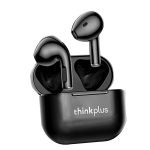 ThinkPlus ايربودز بلوتوث 5.0 تعمل باللمس مزودة بميكروفون عالي الدقة. بطارية 250مللي امبير. صوت استيريو HD  / موديل LP40 - لون اسود
