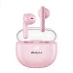 ThinkPlus Bluetooth 5.0 Touch Air Pods with HD Microphone. 250 mAh battery. HD stereo sound / Model LP1 Pro - Pink Color
