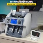 Mixed money Counting sorting and counterfeit detection machine (dollar - euro - Chinese yuan - Kuwaiti dinar) / Model XHL-5817 - Image 2