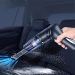 ⁦مكنسة محمولة لاسلكية ولإعادة الشحن للسيارة والمنزل 2000 مللي امبير /١٢٠ وات ١٢ فولت / موديل PR-0327⁩ - الصورة ⁦10⁩
