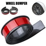 Adhesive accessory to decorate car edges - 1.5 Meters long / LLK model - Carbon color - Image 3