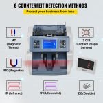 Mixed money Counting sorting and counterfeit detection machine (dollar - euro - Chinese yuan - Kuwaiti dinar) / Model XHL-5817 - Image 5