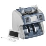 Mixed money Counting sorting and counterfeit detection machine (dollar - euro - Chinese yuan - Kuwaiti dinar) / Model XHL-5817 - Image 12