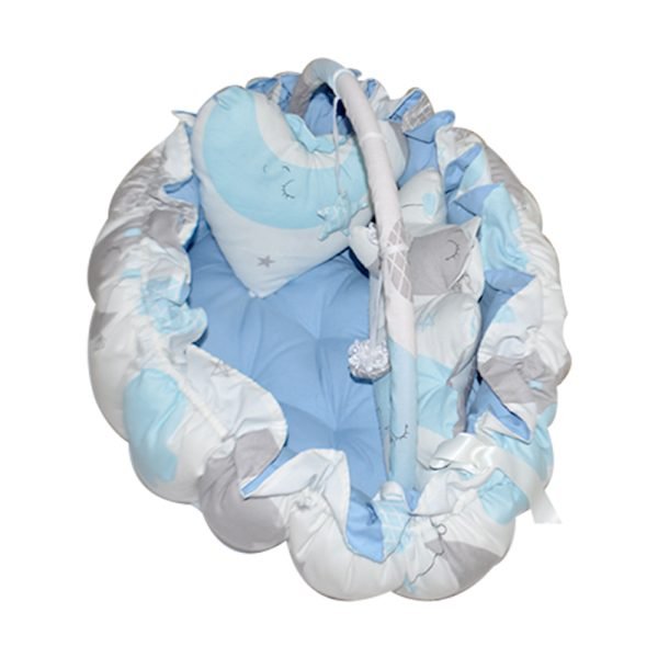 Newborn baby bed, cotton stuffed with fiber, for the child’s comfort while sleeping or relaxing / Model BJG30