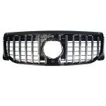 Car front grille compatible with Mercedes E W212 Model 2014 - 2015 GT / Chrome Color - Image 5