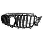 Car front grille compatible with Mercedes E W213 Model 2016-2019 GT / Black Color