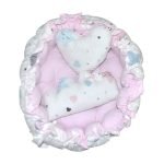Newborn baby bed, cotton stuffed with fiber, for the child’s comfort while sleeping or relaxing / Model BJG10