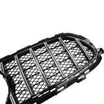 Car front grille compatible with Mercedes E W213 Model 2021 GT / Chrome Color - Image 6