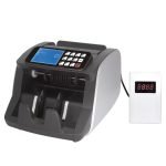 OKA Money Counting and Counterfeit Money Detection Machine with Denomination Function - External Digital Display / Model OKA-V4004
