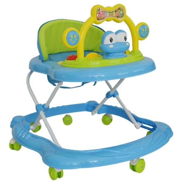 High-quality baby walker for learning walking / Model BBA80 - Light Blue Color