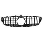 Car front grille compatible with Mercedes E W212 Model 2009-2013 GT / Black Color - Image 2