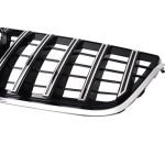 Car front grille compatible with Mercedes E W207 Model 2013-2017 GT / Chrome Color - Image 2