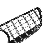 Car front grille compatible with Mercedes CLS W218 Model 2014-2018 GT / Chrome Color - Image 3