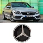 Mercedes W213 logo for the front grille / Silver Color