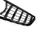 Car front grille compatible with Mercedes E W207 Model 2009 - 2012 GT / Chrome Color - Image 3
