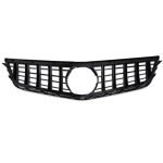 Car front grille compatible with Mercedes E W207 Model 2009 - 2012 GT / Chrome Color - Image 4