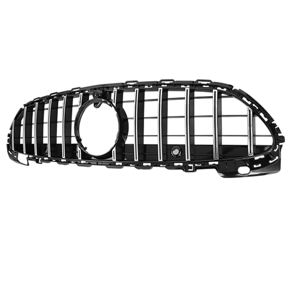 asd45s4d56sa4d564sa Car front grille compatible with Mercedes CW206 Model 2021 GT / Chrome Color - Image 1