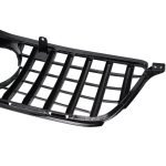 Car front grille compatible with Mercedes ML W164 Model 2005 - 2008 GT / Chrome Color - Image 2