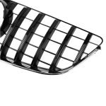 Car front grille compatible with Mercedes E W207 Model 2013-2017 GT / Black Color - Image 2