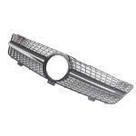 Car front grille compatible with Mercedes CLS W219 Model 2005 - 2007 / Diamond Chrome Color