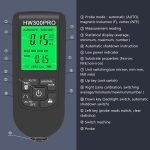 ⁦جهاز ديجيتال لقياس سمك طلاء السيارة عالي الجودة / موديل HW-300PRO - لون اسود⁩ - الصورة ⁦3⁩