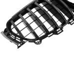 Car front grille compatible with Mercedes E W213 Model 2016-2019 GT / Black Color - Image 3