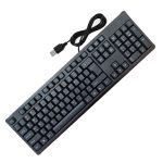 Wired keyboard with USB port, Arabic-English, convenient and comfortable for the eyes / Model H-820 - Image 2