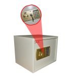 OKA Fire and theft resistant electronic digital hotel money safe with combination lock - weight 9.5 kg / Model OKA-3038 - Image 3