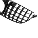 Car front grille compatible with Mercedes GLE 166 Model 2016-2019 GT / Black Color - Image 5