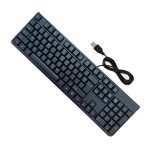 Wired keyboard with USB port, Arabic-English, convenient and comfortable for the eyes / Model K1600