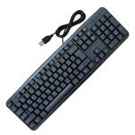 Wired keyboard with USB port, Arabic-English, convenient and comfortable for the eyes / Model KB-06XE - Image 2