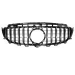 Car front grille compatible with Mercedes E W213 Model 2016-2019 GT / Chrome Color - Image 3