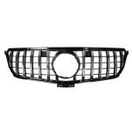 Car front grille compatible with Mercedes ML W166 Model 2013-2015 GT / Chrome Color - Image 4