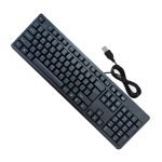 Wired keyboard with USB port, Arabic-English, convenient and comfortable for the eyes / Model A7
