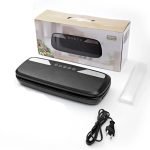 Vacuum Food Sealer and emptying air inside bags to preserve food and meat / model QH-0301 - Image 5