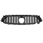 Car front grille compatible with Mercedes E W213 Model 2021 GT / Chrome Color - Image 3