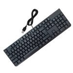 Wired keyboard with USB port, Arabic-English, convenient and comfortable for the eyes / Model KB-218 - Image 2