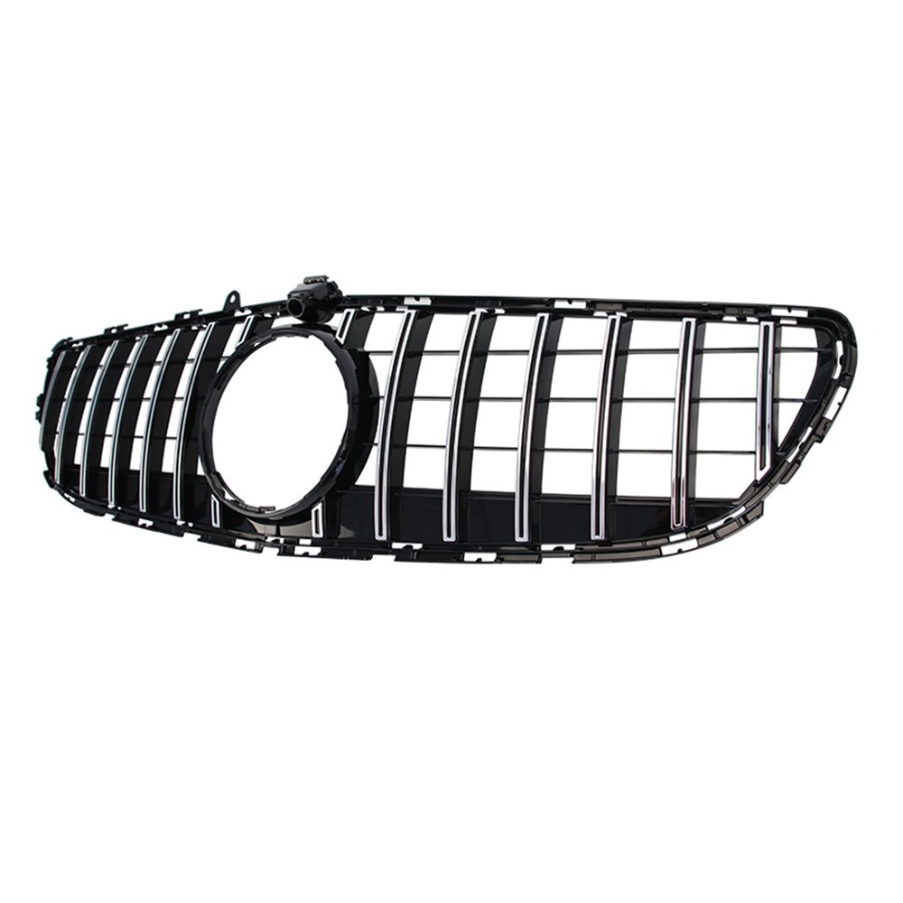 sad56sa5d6sa5d Car front grille compatible with Mercedes CLS W218 Model 2014-2018 GT / Chrome Color - Image 1