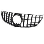 Car front grille compatible with Mercedes E W207 Model 2013-2017 GT / Black Color