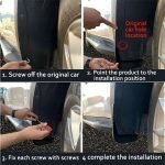 4 dust and mud barrier plug accessories compatible with Chery Tiggo 7 Pro - Image 7
