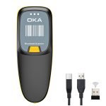 اوكا سكانر ليزر باركود - QR Code  وايرلس عالي الجودة يعمل بالبلوتوث – 2D / موديل OKA HC-300R