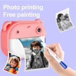 OKA Instant photo printing camera with thermal printer for children - Model JK10 / Pink Color - Image 3