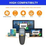 ⁦اوكا سكانر ليزر باركود - QR Code  وايرلس عالي الجودة يعمل بالبلوتوث – 2D / موديل OKA HC-300R⁩ - الصورة ⁦8⁩