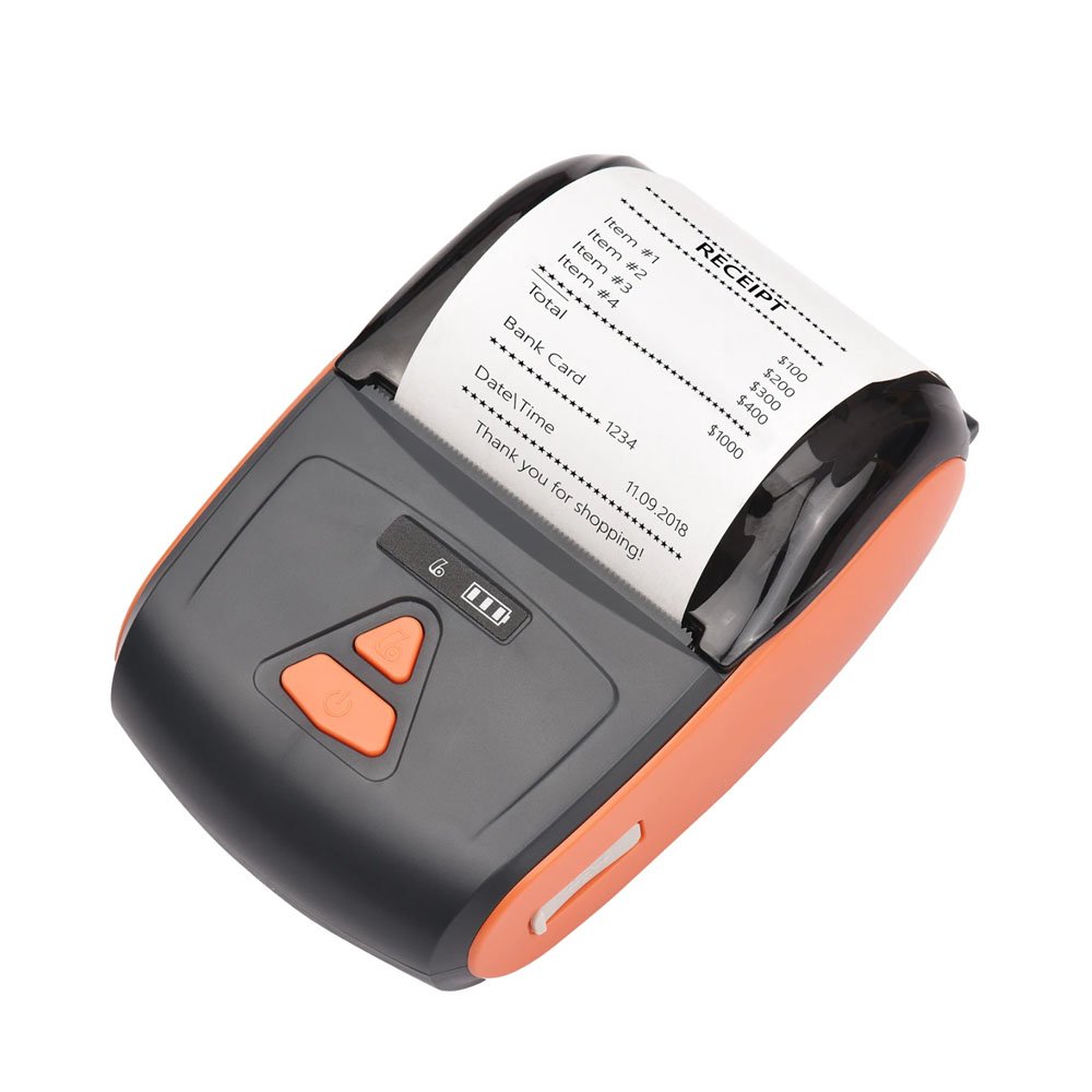 qwwq654ed5w6q456wq Manual wireless thermal printer that works via the application, Bluetooth, computer or laptop / Model PT-220 - Image 1