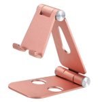 DeskTop holder made of high-quality aluminum / model NPD50 - Rose Gold Color