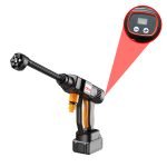 Rechargeable water pressure gun for washing cars, bicycles and windows It is equipped with three speeds / Model TTG10 - Image 5