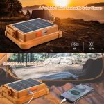 Rechargeable emergency flashlight - charged via USB or the sun / Model BBB30 - Image 2