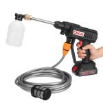 Rechargeable water pressure gun for washing cars, bicycles and windows / Model TTG20