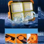 Rechargeable emergency flashlight - charged via USB or the sun / Model BBB30 - Image 7